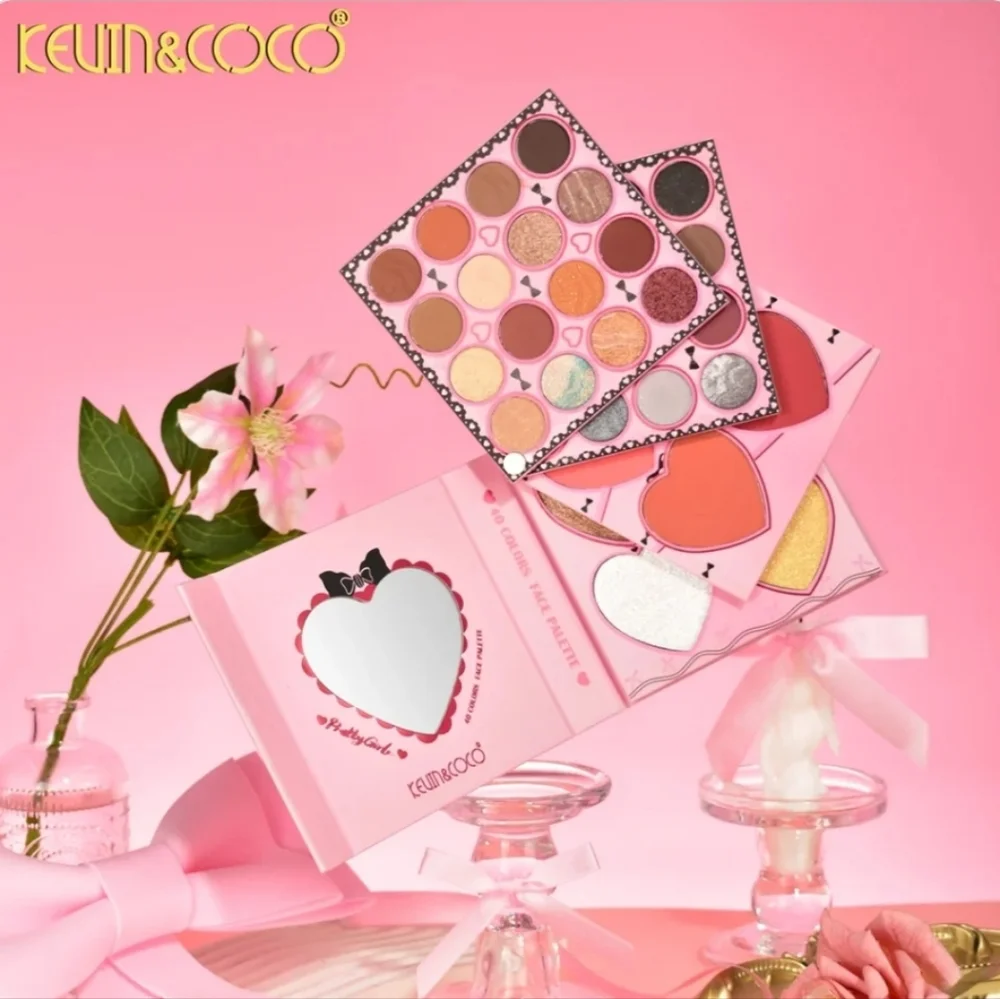 Kevin & Coco Pretty Girl 40 Color Eyeshadow Palette